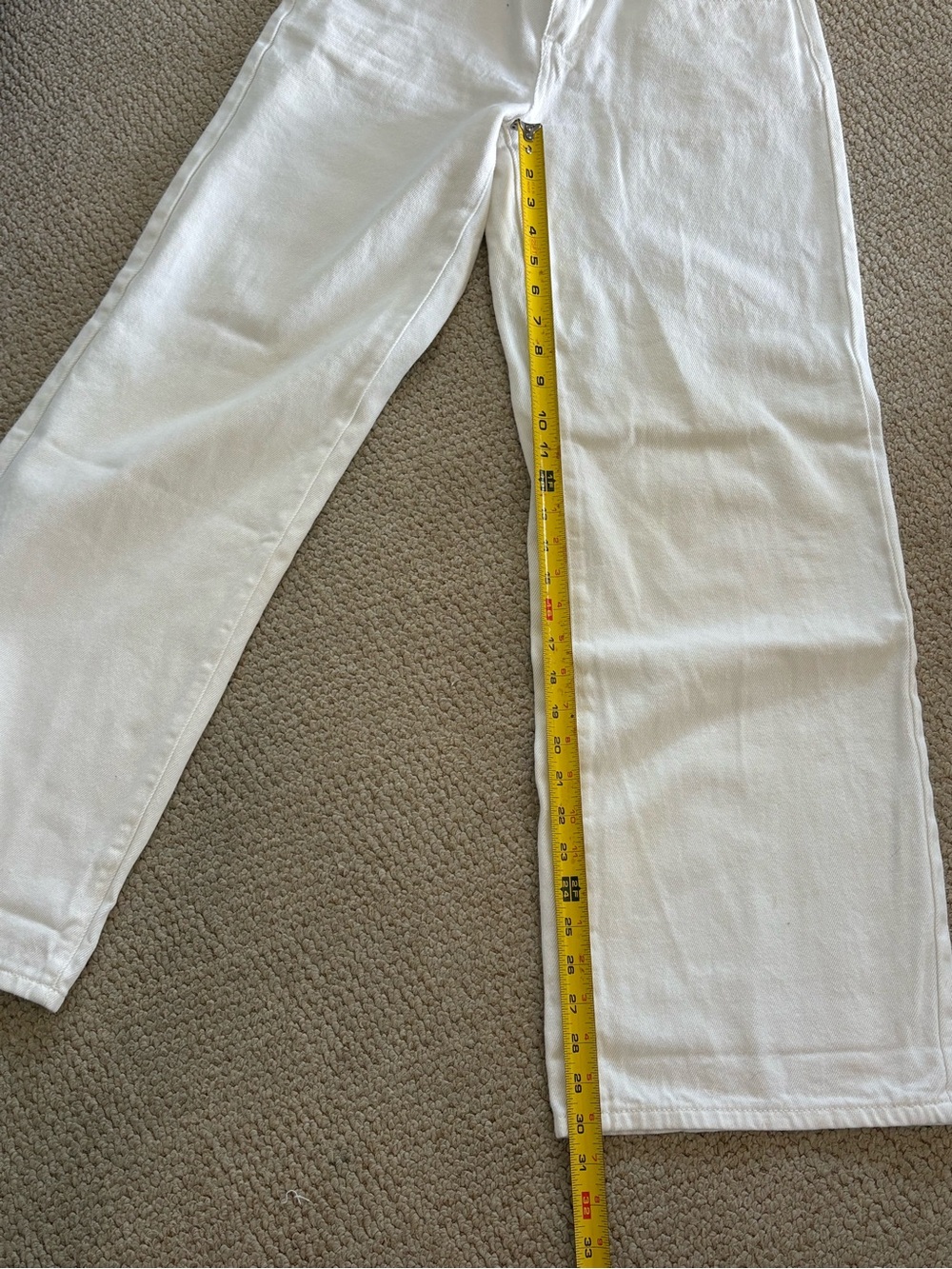 Edikted White Wide-Leg Jeans - Picture 7 of 8